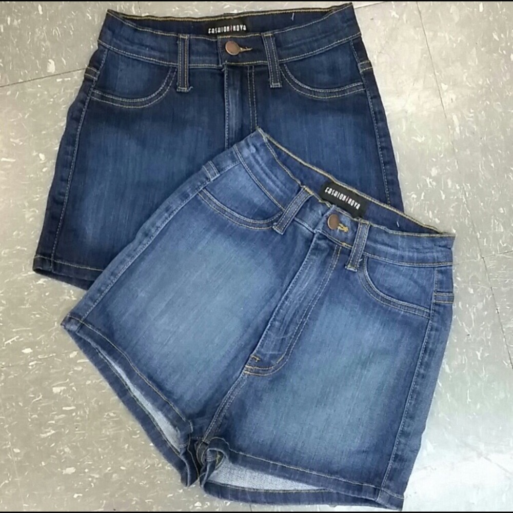 NWOT High Waisted Fashion Nova Short Bundle